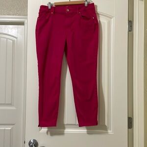 White House Black Market pink pants